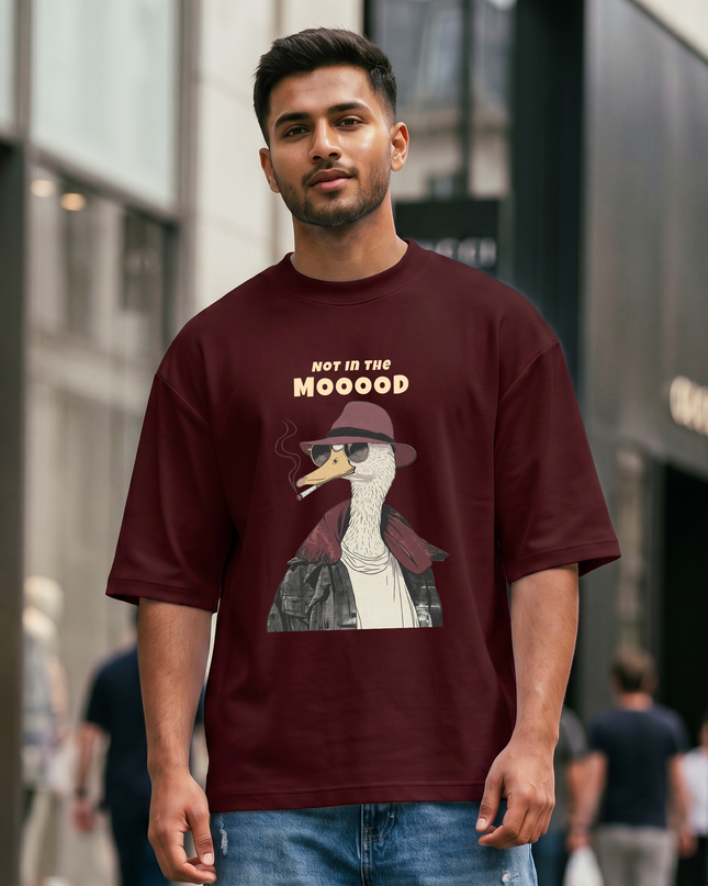Not In The Mood Unisex Oversized Classic T-Shirt