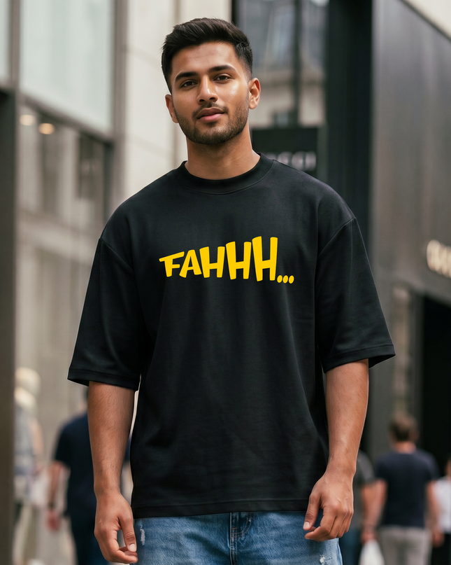 Fahhh... Oversized Classic T-Shirt