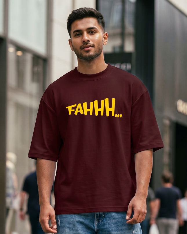 Fahhh... Oversized Classic T-Shirt