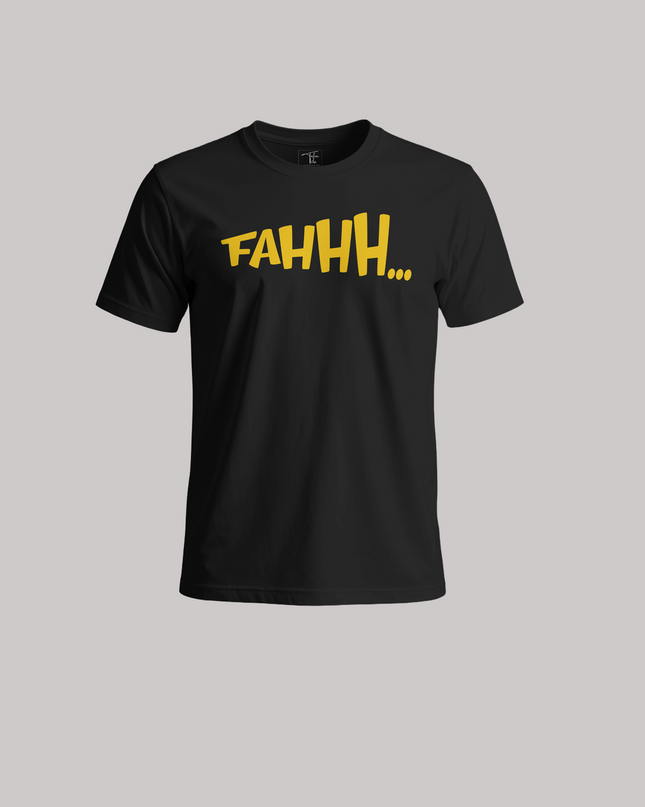 FAHHH Statement Graphic Unisex Classic Crew T-Shirt