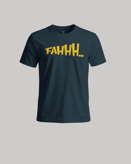 FAHHH Statement Graphic Unisex Classic Crew T-Shirt