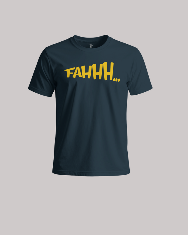FAHHH Statement Graphic Unisex Classic Crew T-Shirt