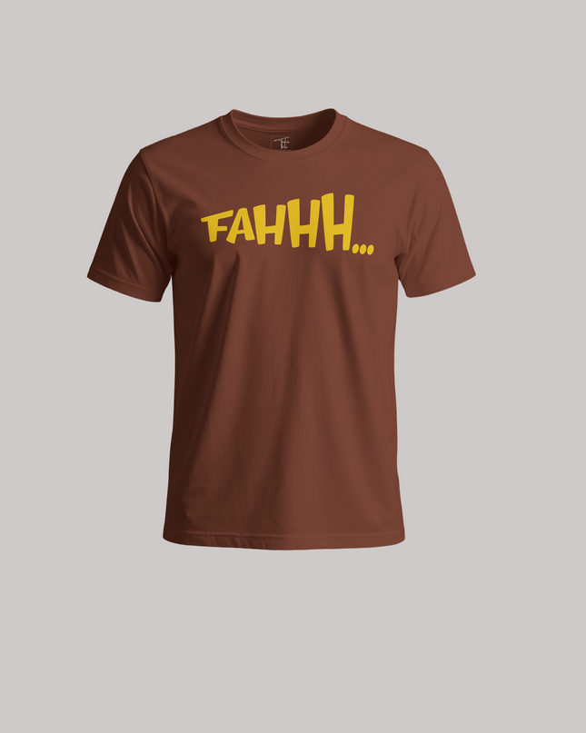FAHHH Statement Graphic Unisex Classic Crew T-Shirt