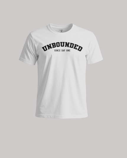 Unbounded Since Day One Printed Unisex Classic Crew T-Shirt