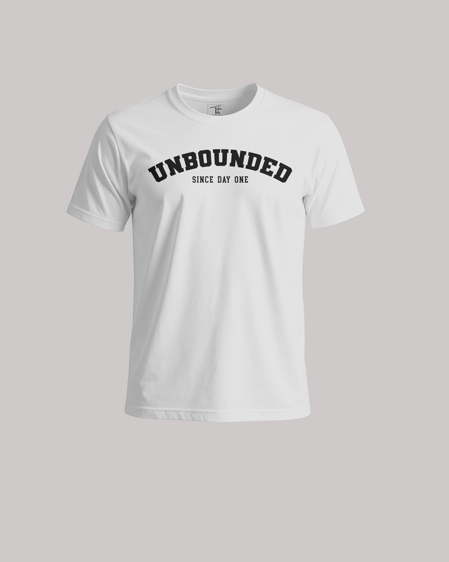 Unbounded Since Day One Printed Unisex Classic Crew T-Shirt