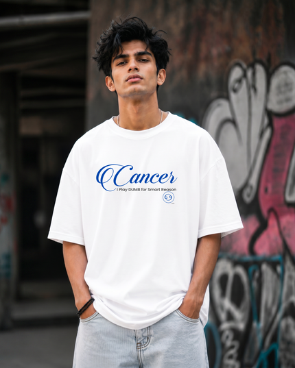 Smart Cancer Unisex Oversized Classic T-Shirt
