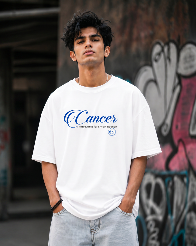 Smart Cancer Unisex Oversized Classic T-Shirt