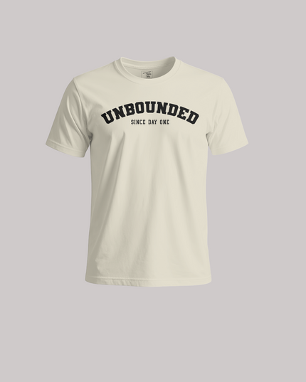 Unbounded Since Day One Printed Unisex Classic Crew T-Shirt