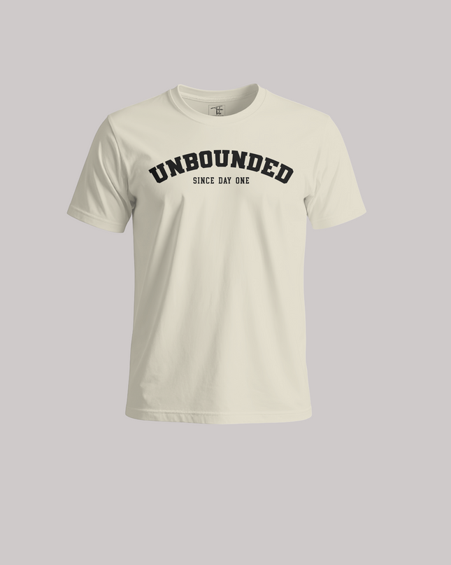 Unbounded Since Day One Printed Unisex Classic Crew T-Shirt
