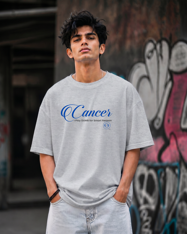 Smart Cancer Unisex Oversized Classic T-Shirt