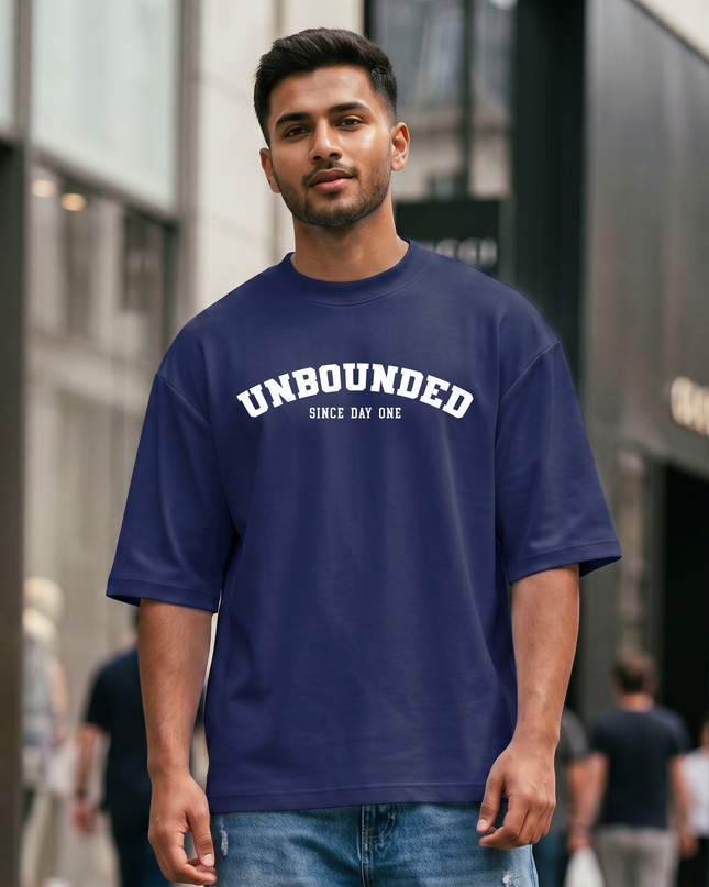 Unbounded Since Day One Stylish Oversized Classic T-Shirt