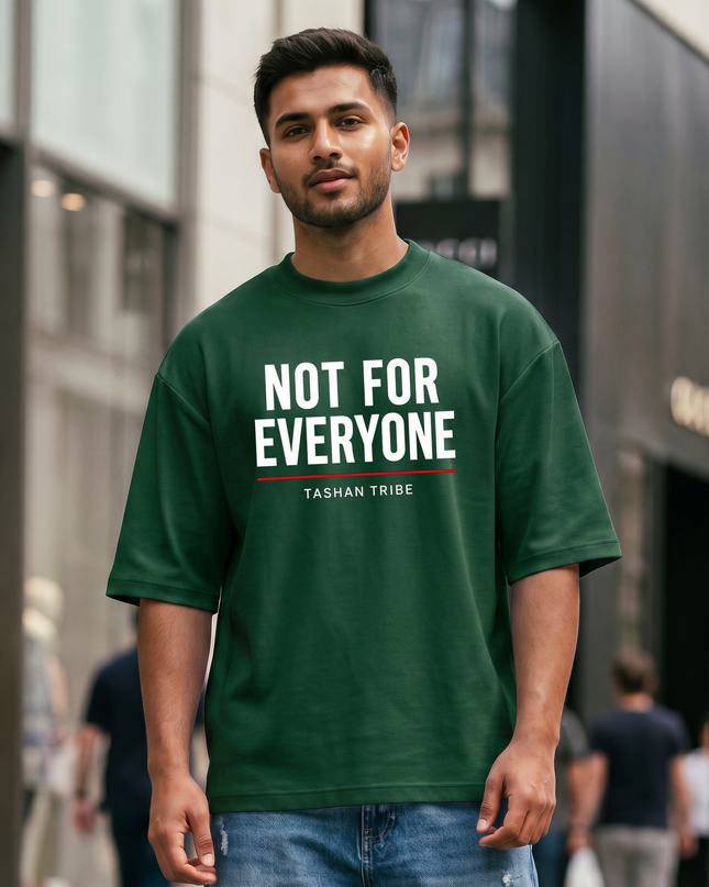 Not For Everyone Unisex Oversized Classic T-Shirt