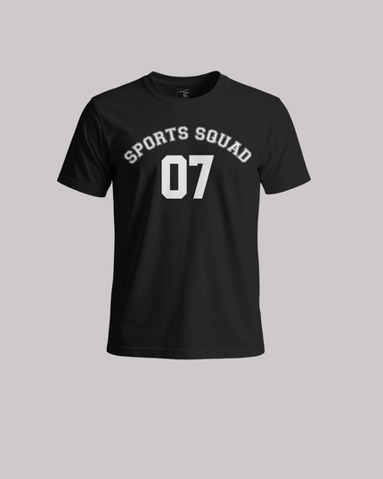 Sports Squad Graphic Unisex Classic Crew T-Shirt