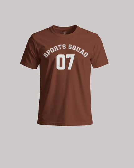 Sports Squad Graphic Unisex Classic Crew T-Shirt