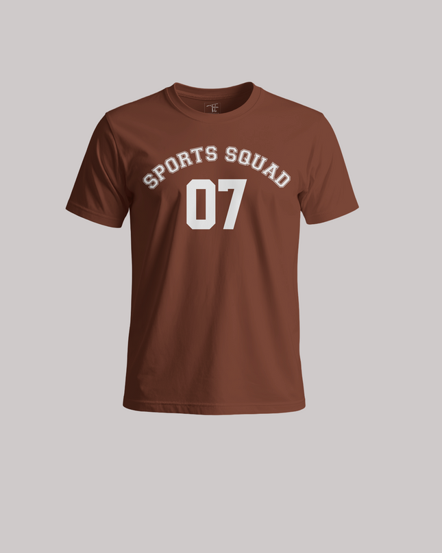Sports Squad Graphic Unisex Classic Crew T-Shirt