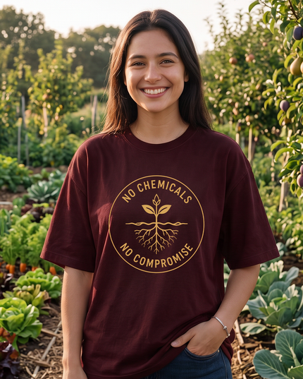 No Chemicals No Compromise Oversized Women's Classic T-Shirt