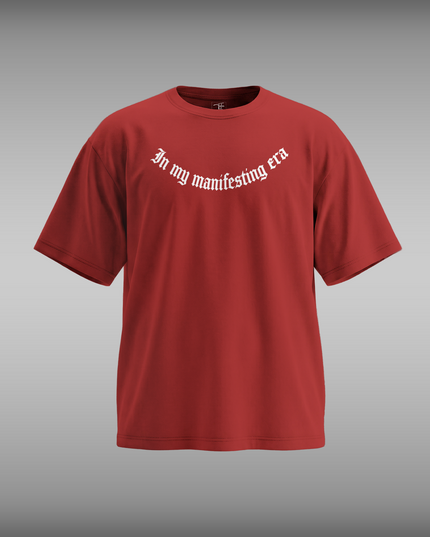 In My Manifesting Era Graphic Unisex Oversized Classic T-Shirt