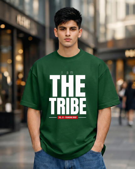 I am The Tribe Unisex Oversized Classic T-Shirt
