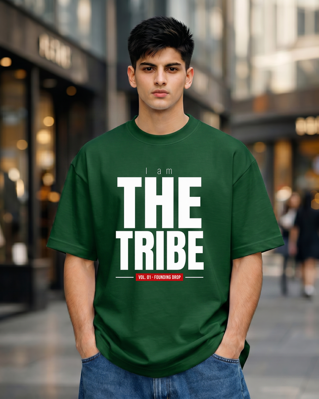 I am The Tribe Unisex Oversized Classic T-Shirt