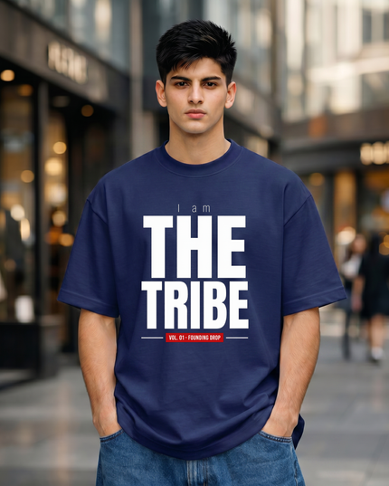 I am The Tribe Unisex Oversized Classic T-Shirt
