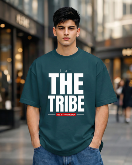 I am The Tribe Unisex Oversized Classic T-Shirt