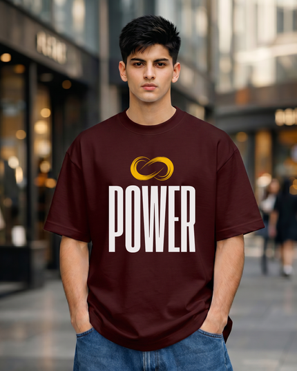 Power Unisex Oversized Classic T-Shirt
