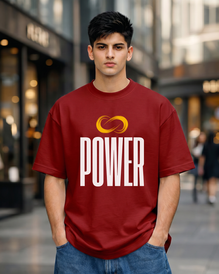 Power Unisex Oversized Classic T-Shirt