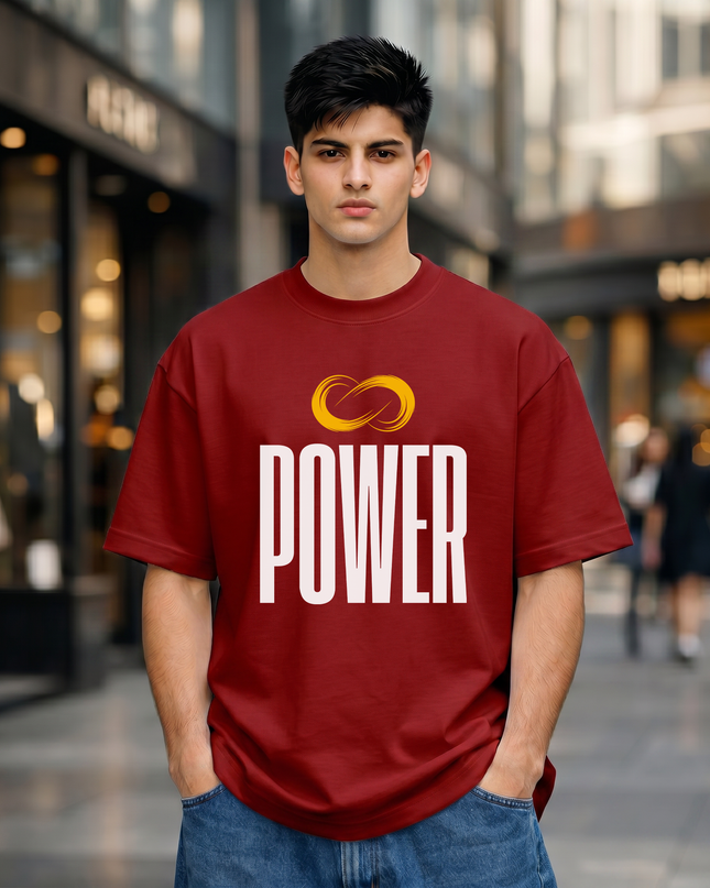Power Unisex Oversized Classic T-Shirt