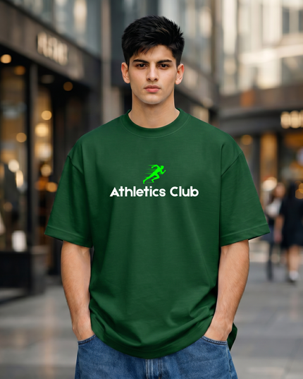 Athletics Club Unisex Oversized Classic T-Shirt