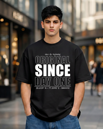Original Since Day One Unisex Oversized Classic T-Shirt