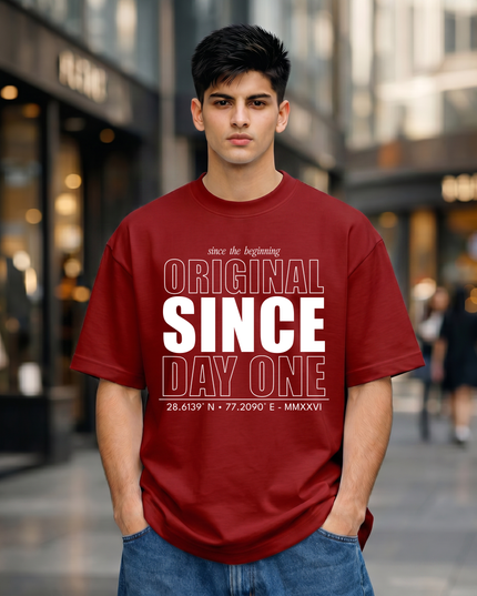 Original Since Day One Unisex Oversized Classic T-Shirt