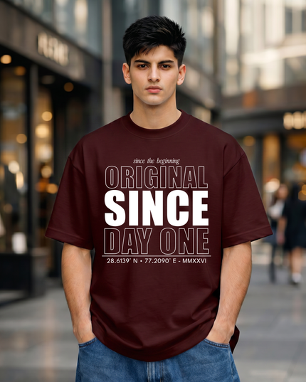 Original Since Day One Unisex Oversized Classic T-Shirt