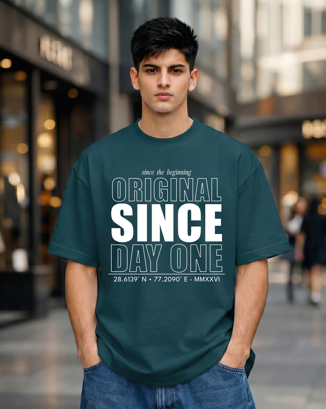 Original Since Day One Unisex Oversized Classic T-Shirt