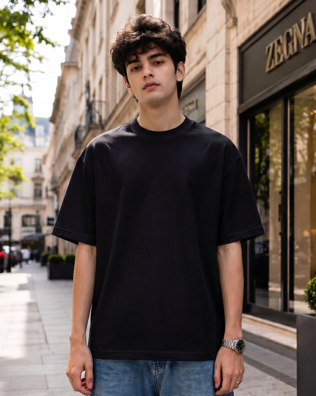 Unisex Oversized Classic Plain T-Shirt