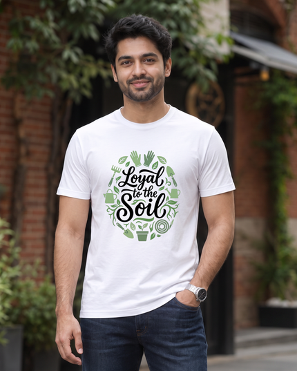 Loyal to the Soil Graphic Classic Crew T-Shirt