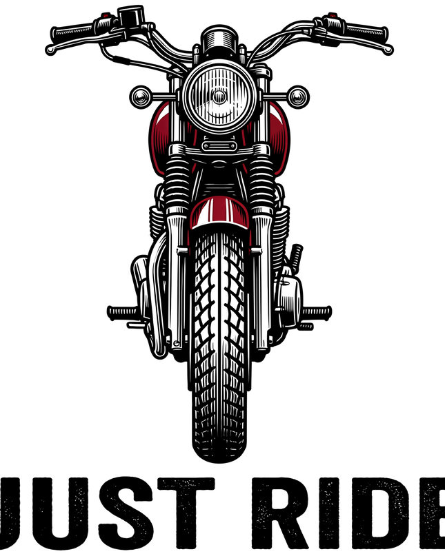 Just Ride Unisex Classic Crew T-Shirt