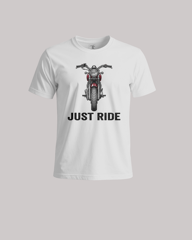 Just Ride Unisex Classic Crew T-Shirt