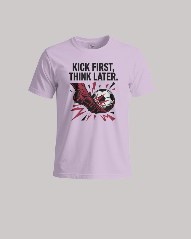 Football Kick First Unisex Classic Crew T-Shirt