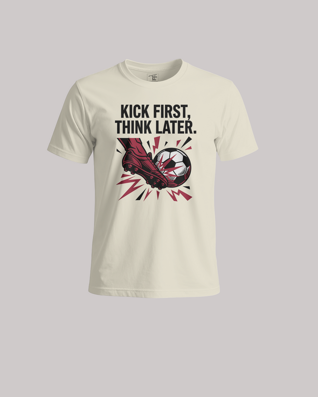 Football Kick First Unisex Classic Crew T-Shirt