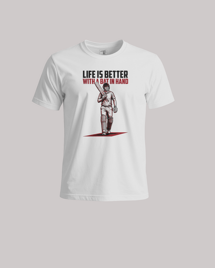 Life Is Better With A Bat Unisex Classic Crew T-Shirt
