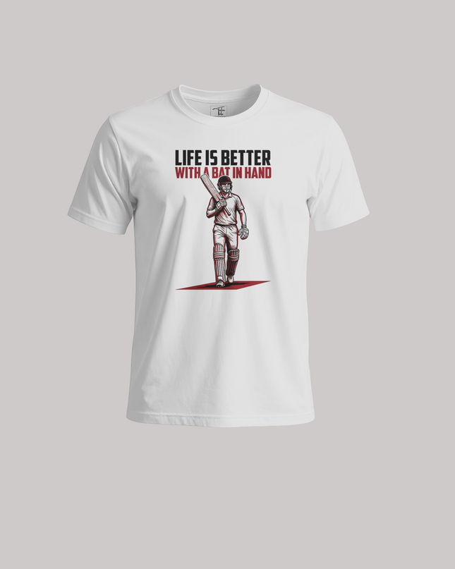 Life Is Better With A Bat Unisex Classic Crew T-Shirt