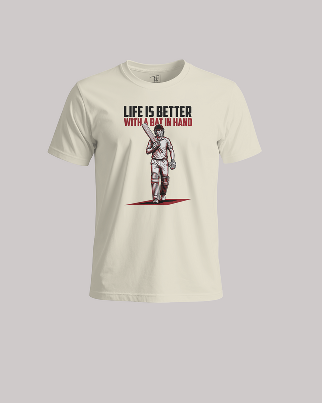 Life Is Better With A Bat Unisex Classic Crew T-Shirt