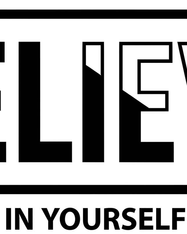 Always Believe In Yourself Graphic Unisex Classic Crew T-Shirt