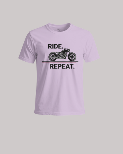 Ride Repeat Unisex Classic Crew T-Shirt