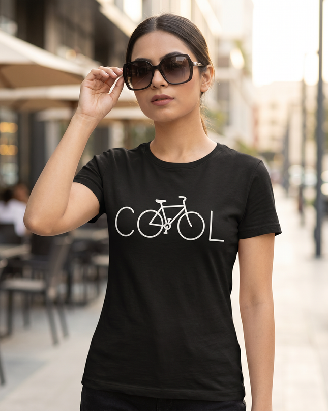 Cool Bicycle Graphic Unisex Classic Crew T-Shirt