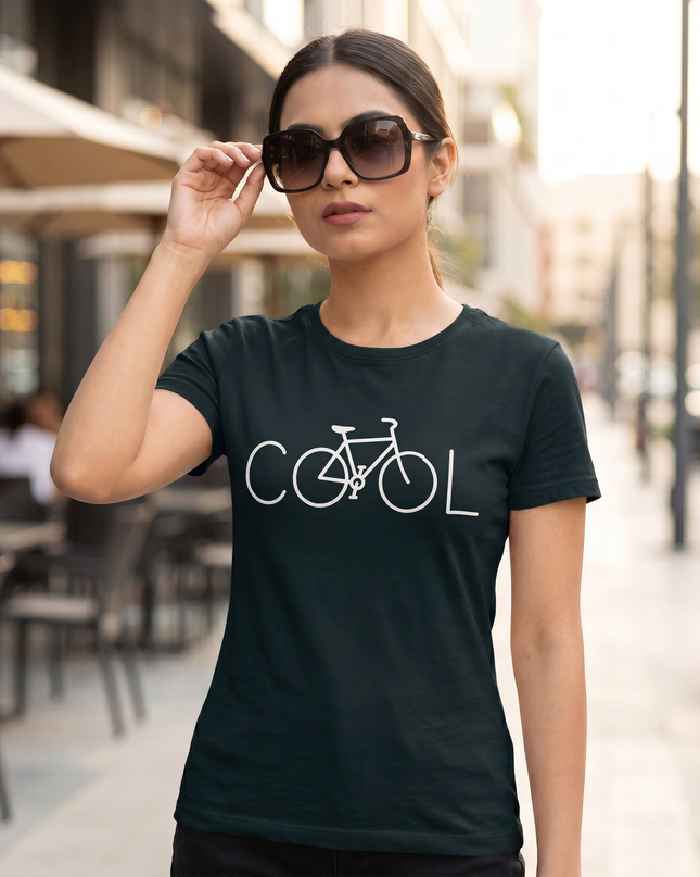 Cool Bicycle Graphic Unisex Classic Crew T-Shirt