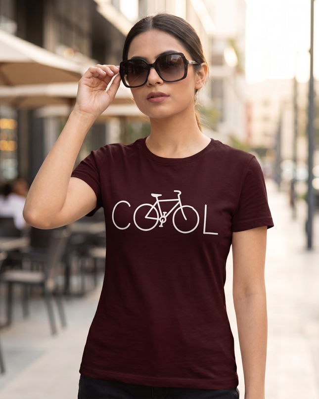 Cool Bicycle Graphic Unisex Classic Crew T-Shirt