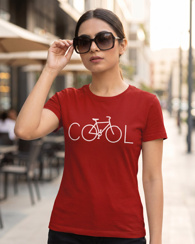 Cool Bicycle Graphic Unisex Classic Crew T-Shirt