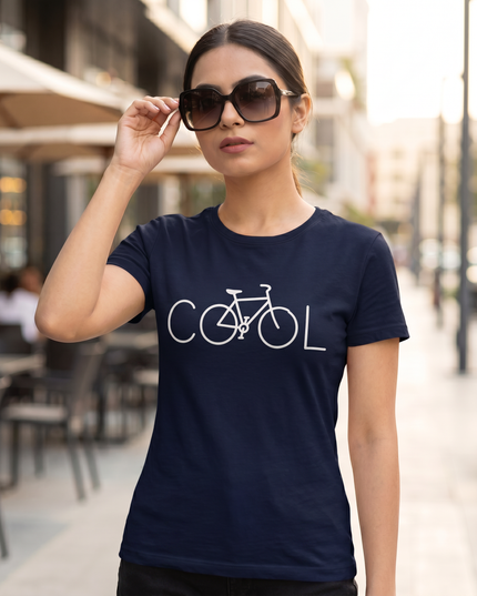 Cool Bicycle Graphic Unisex Classic Crew T-Shirt