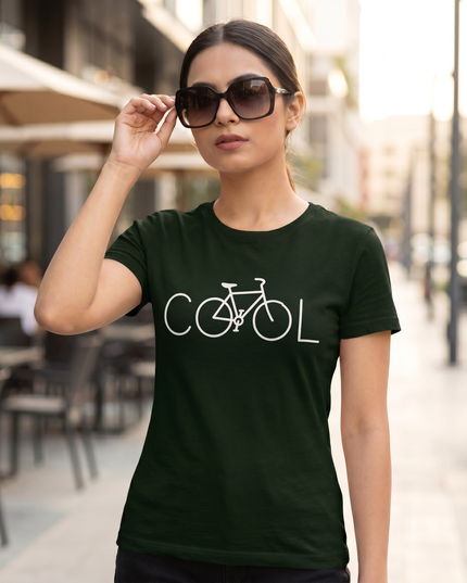Cool Bicycle Graphic Unisex Classic Crew T-Shirt
